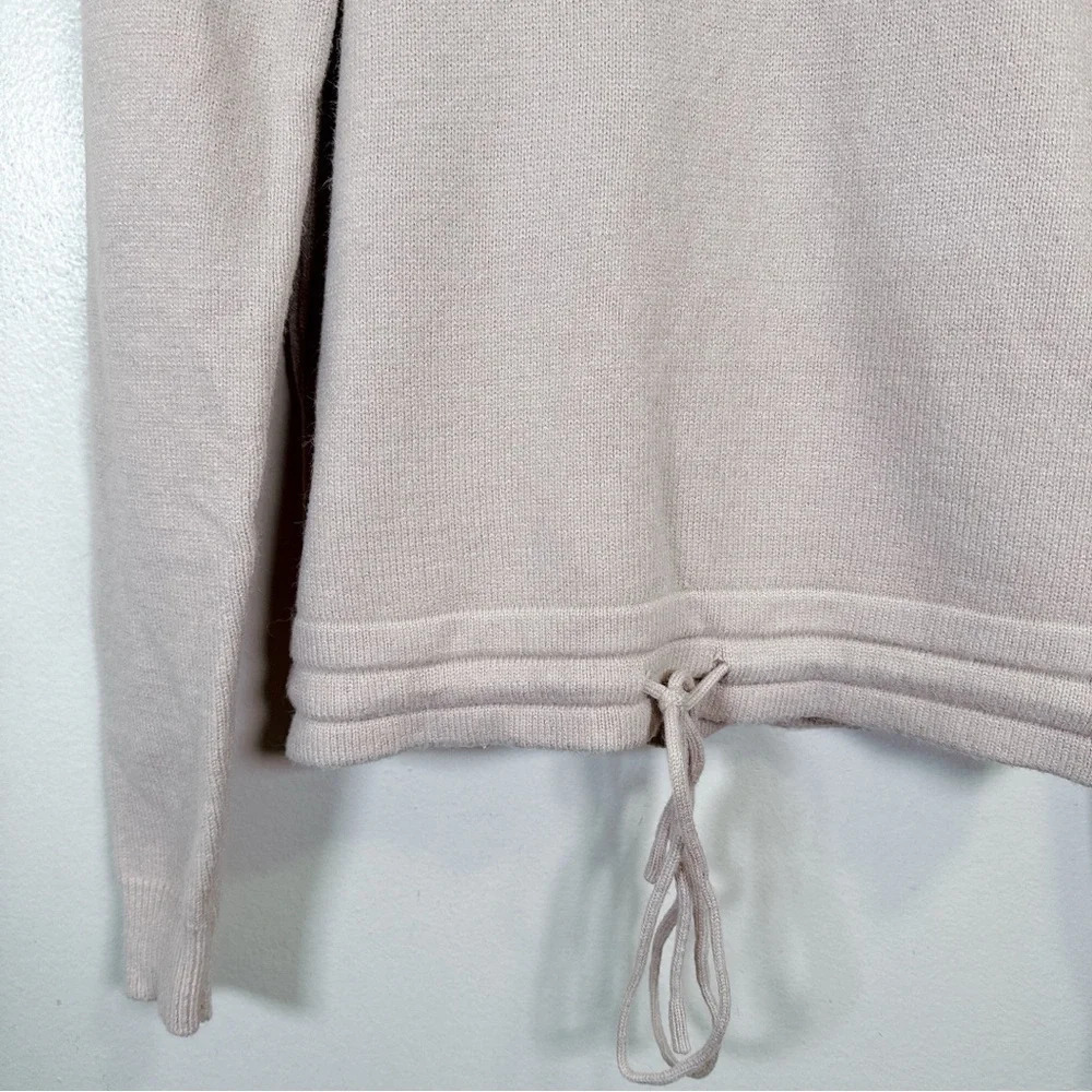 Heartloom Crew Neck Tie Waist Sweater Beige Color - Picture 11 of 16